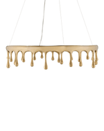 Liquid Gold Chandelier