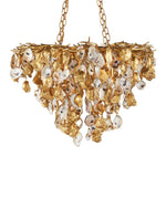Lucullan Gold Chandelier