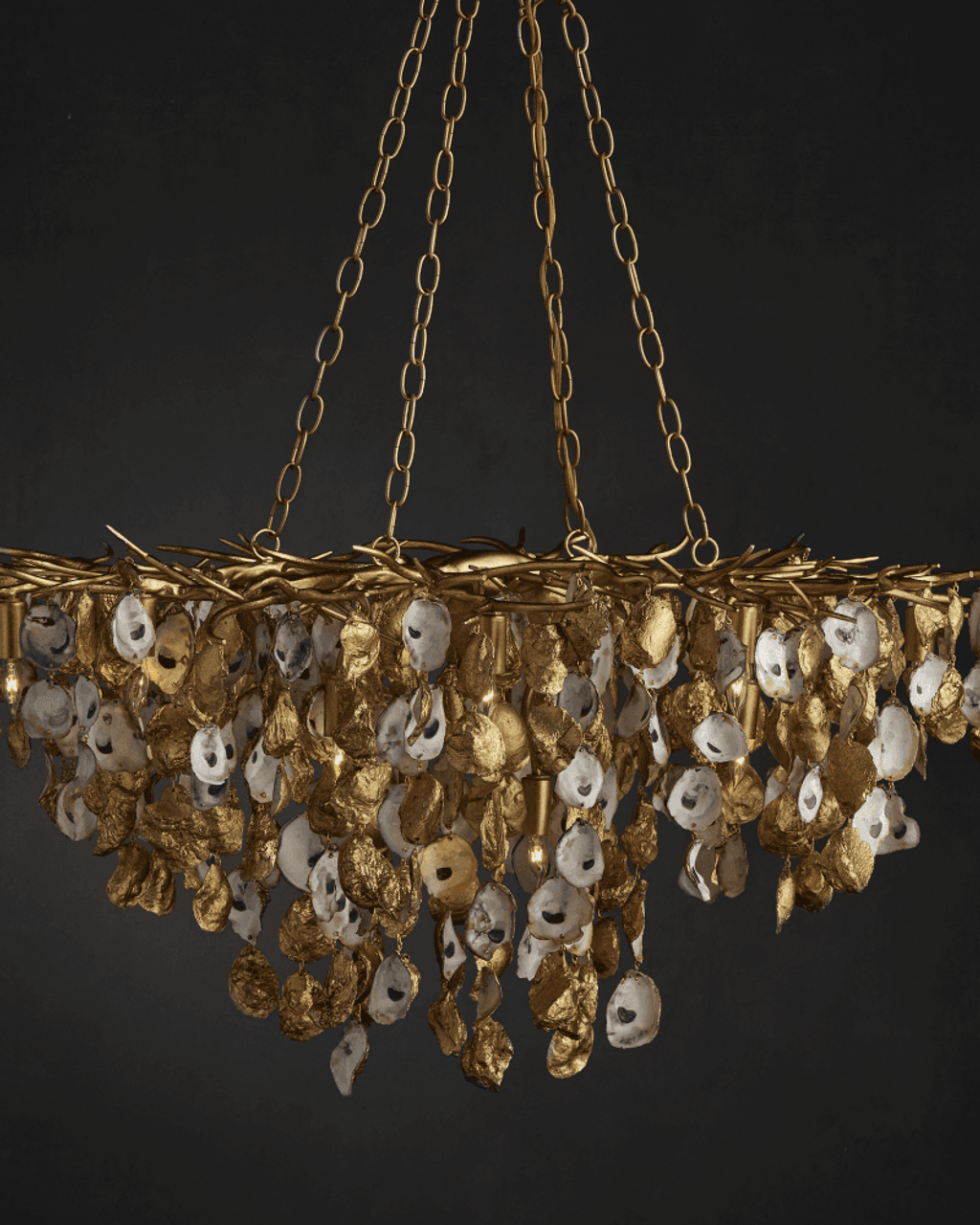 Lucullan Gold Chandelier
