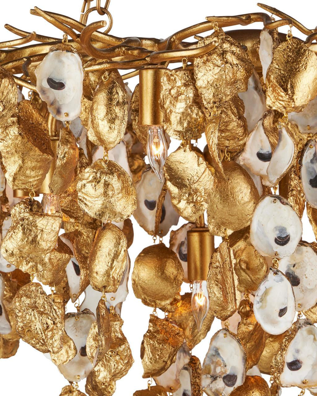 Lucullan Gold Chandelier