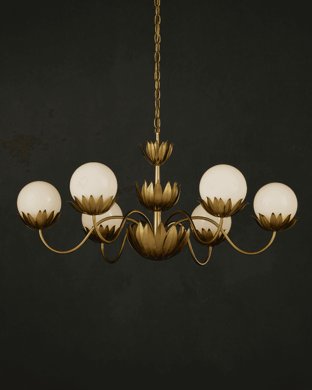 Mirasole Gold Chandelier
