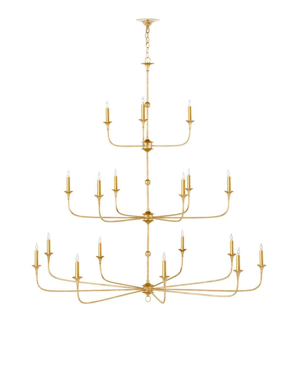 Nottaway Grande Gold Chandelier