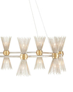 Novatude Gold & Silver Chandelier