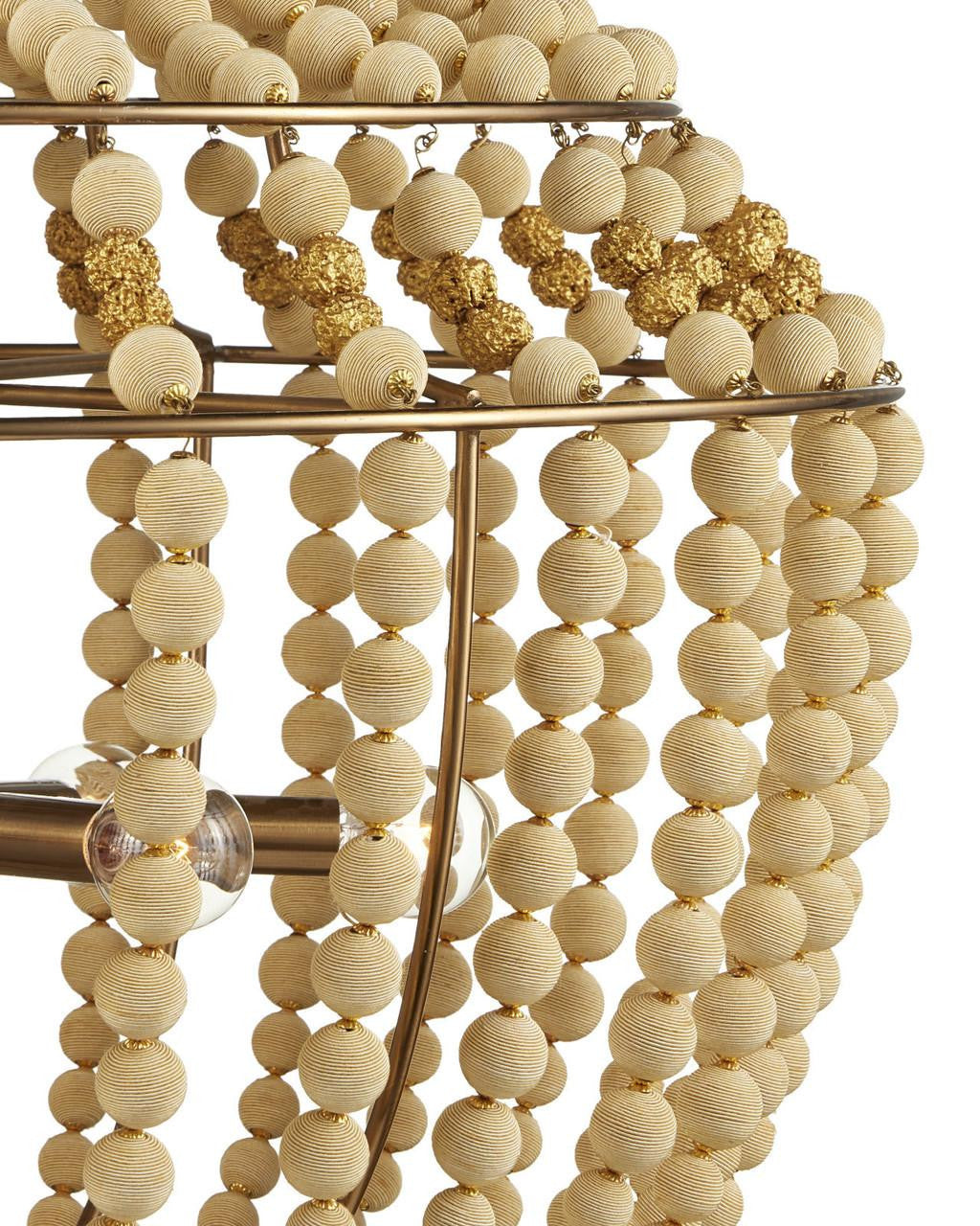 Penelope Beige Chandelier
