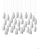 Posh 15-Light Linear Multi-Drop Pendant