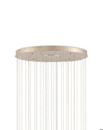 Posh 30-Light Linear Multi-Drop Pendant