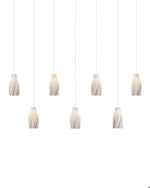 Posh 7-Light Round Multi-Drop Pendant