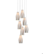 Posh 36-Light Round Multi-Drop Pendant