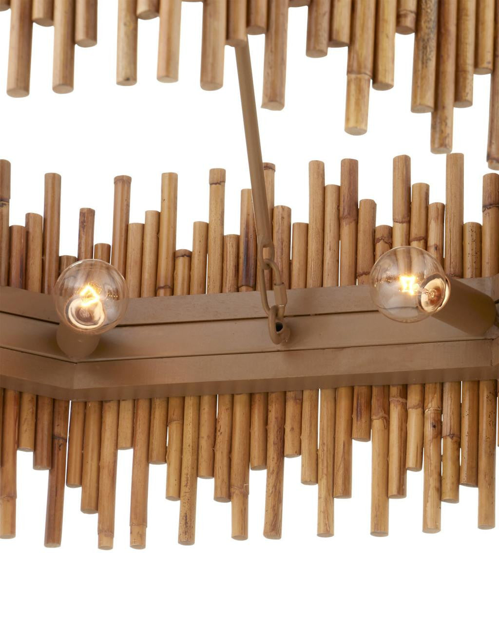 Coquette Small Brass Chandelier