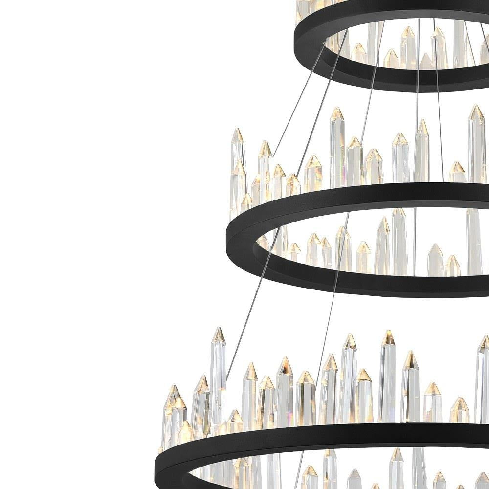 CWI Lighting - 1043P42-3-101 - LED Chandelier with Black Finish