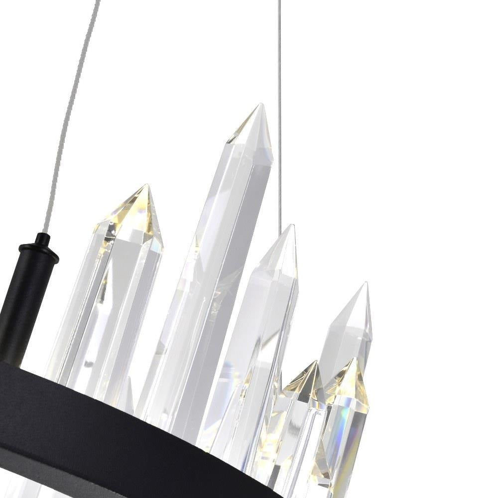 CWI Lighting - 1043P42-3-101 - LED Chandelier with Black Finish