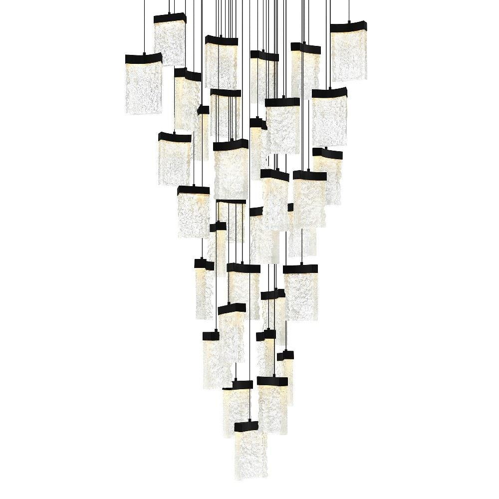 CWI Lighting - 1587P36-33 - Lava - 390W LED Chandelier-12 Inches Tall and 36 Inches Wide