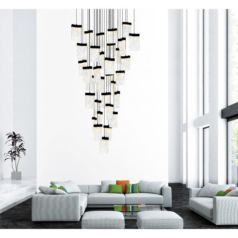 CWI Lighting - 1587P36-33 - Lava - 390W LED Chandelier-12 Inches Tall and 36 Inches Wide