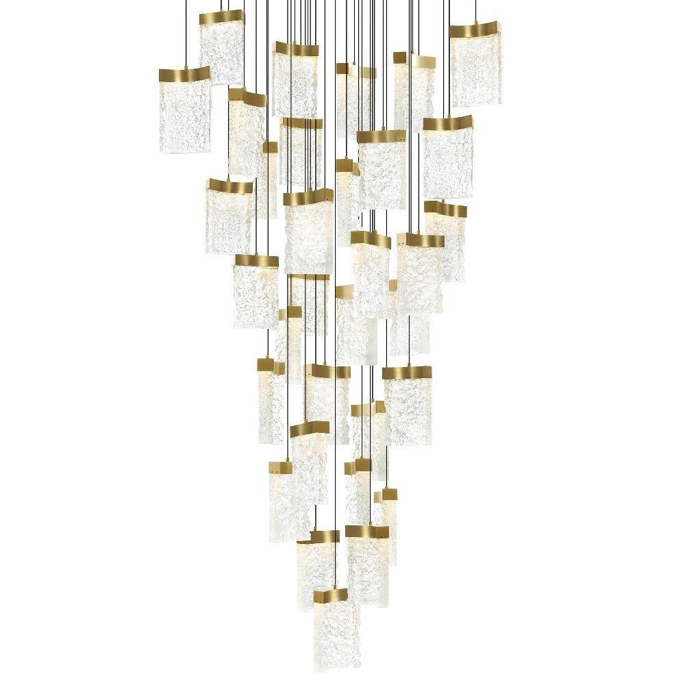 CWI Lighting - 1587P36-33 - Lava - 390W LED Chandelier-12 Inches Tall and 36 Inches Wide