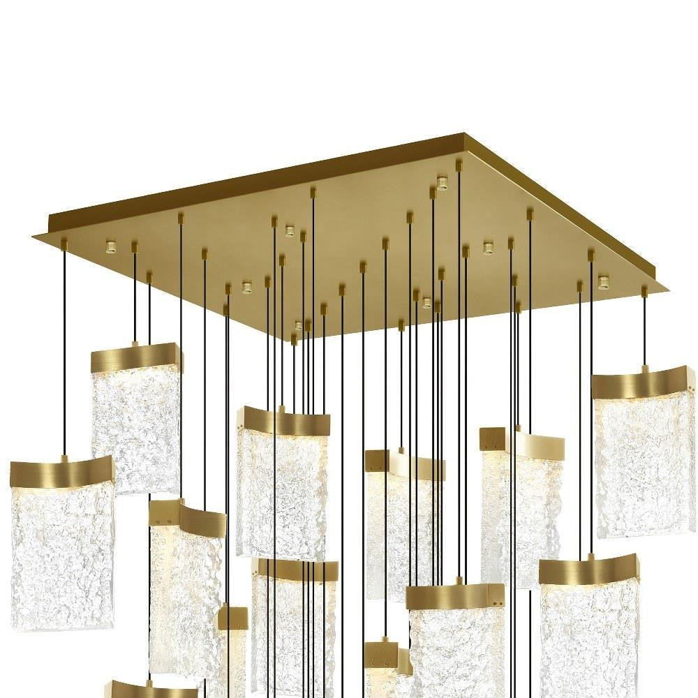 CWI Lighting - 1587P36-33 - Lava - 390W LED Chandelier-12 Inches Tall and 36 Inches Wide