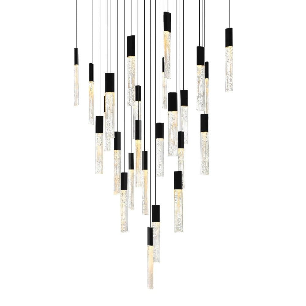 CWI Lighting - 1589P28-25 - Greta - 110W LED Chandelier-16 Inches Tall and 28 Inches Wide