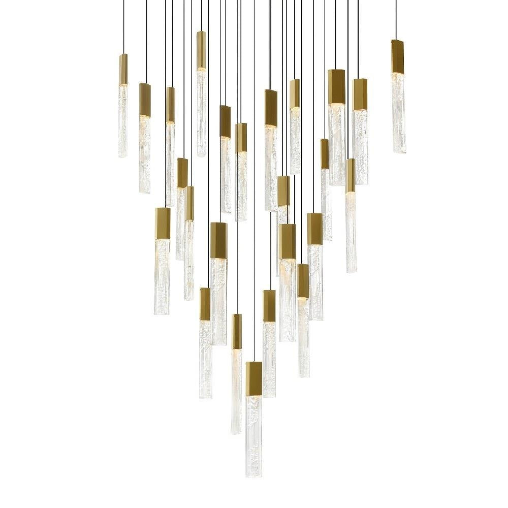 CWI Lighting - 1589P28-25 - Greta - 110W LED Chandelier-16 Inches Tall and 28 Inches Wide
