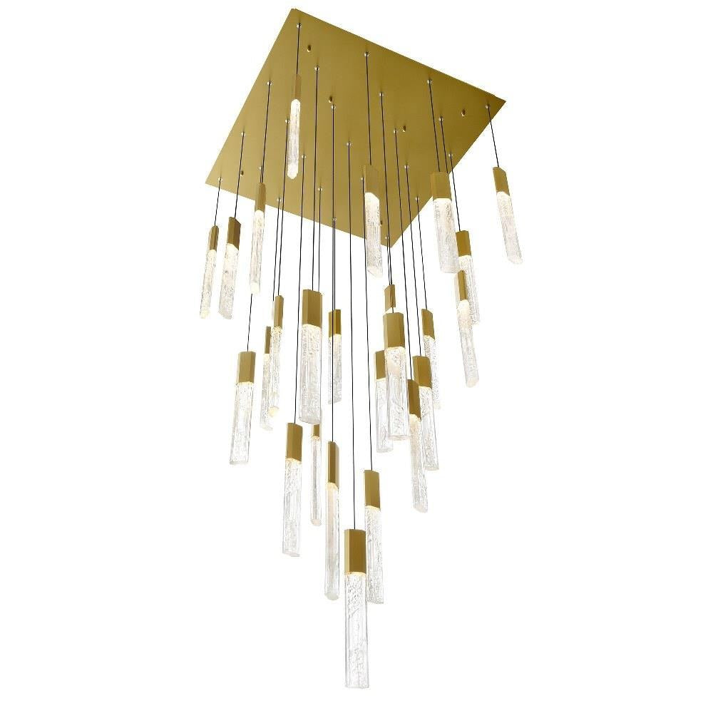 CWI Lighting - 1589P28-25 - Greta - 110W LED Chandelier-16 Inches Tall and 28 Inches Wide