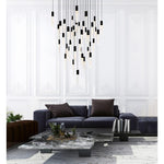 CWI Lighting - 1589P36-41 - Greta - 190W LED Chandelier-16 Inches Tall and 36 Inches Wide