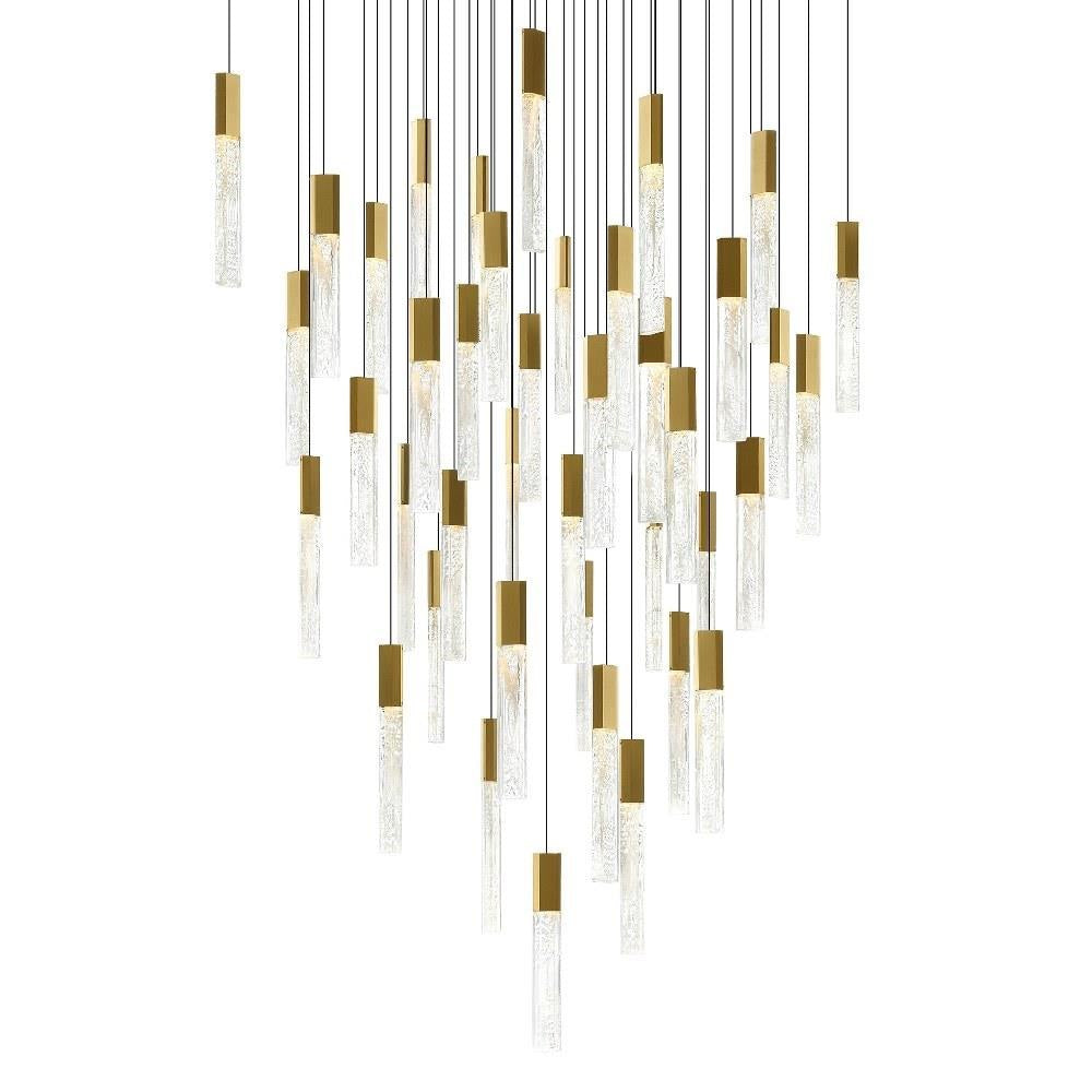 CWI Lighting - 1589P36-41 - Greta - 190W LED Chandelier-16 Inches Tall and 36 Inches Wide