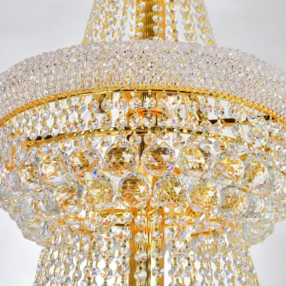 CWI Lighting - 8001P30G - 32 Light Chandelier with Gold Finish
