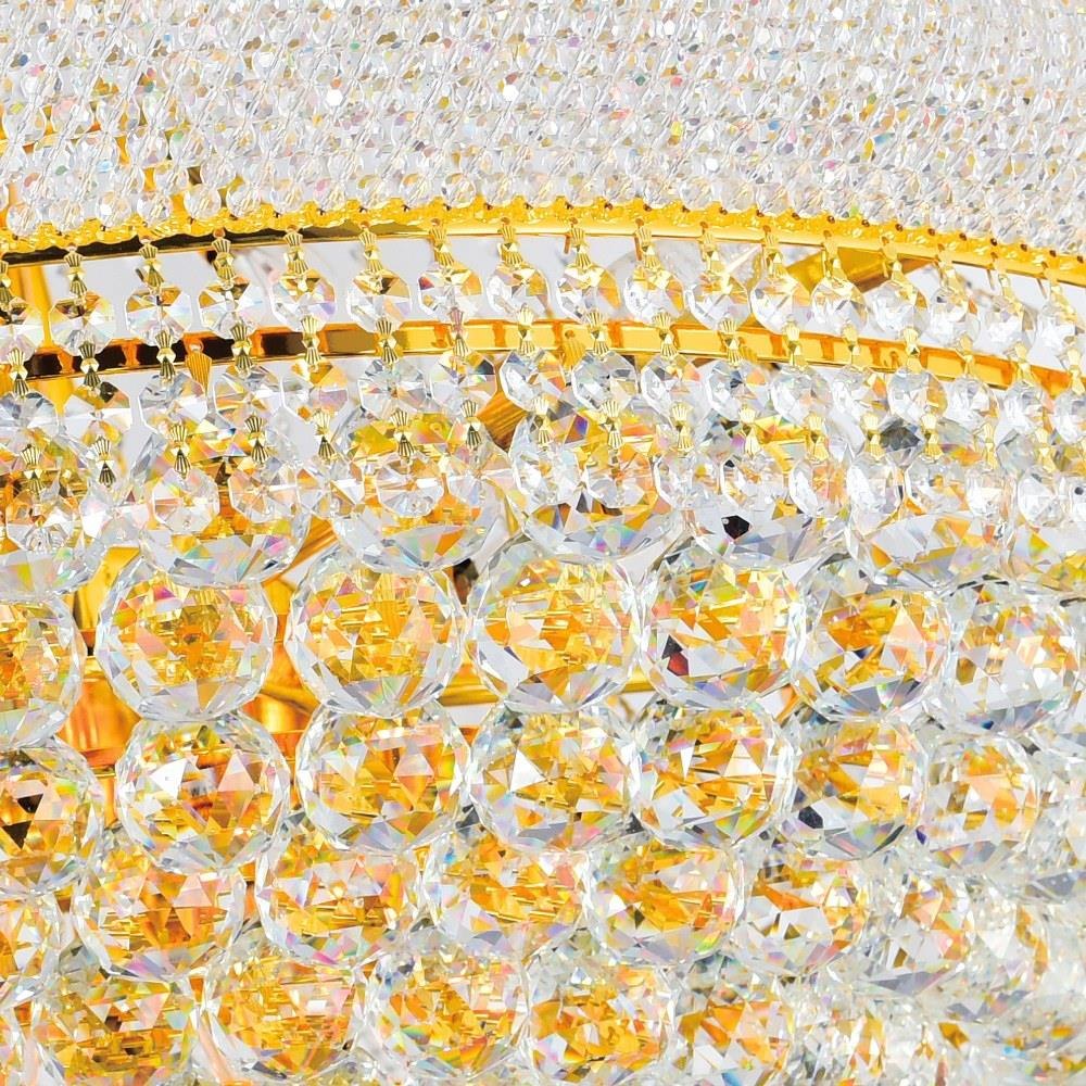 CWI Lighting - 8001P36G - 34 Light Chandelier with Gold Finish