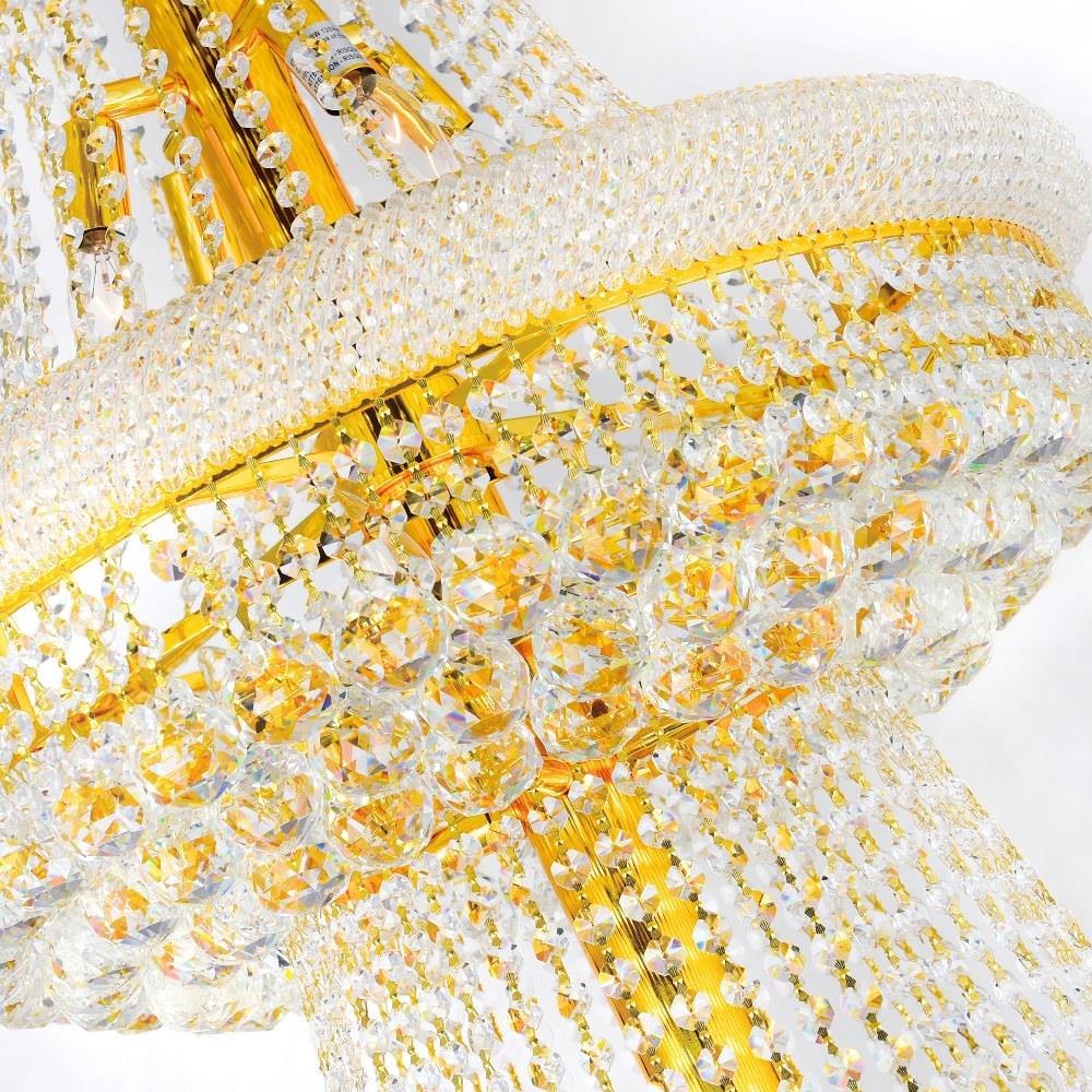 CWI Lighting - 8001P42G - 38 Light Chandelier with Gold Finish