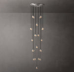 Pearl Round Chandelier 38"