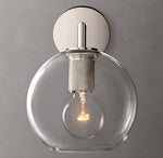 Utilitaire Globe Shade Sconce