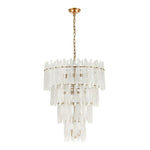 Bailey Street Home - 2499-BEL-4346914 - Glam Luxe Traditional Eighteen Light Chandelier in Aged Brass Finish
