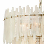 Bailey Street Home - 2499-BEL-4346914 - Glam Luxe Traditional Eighteen Light Chandelier in Aged Brass Finish
