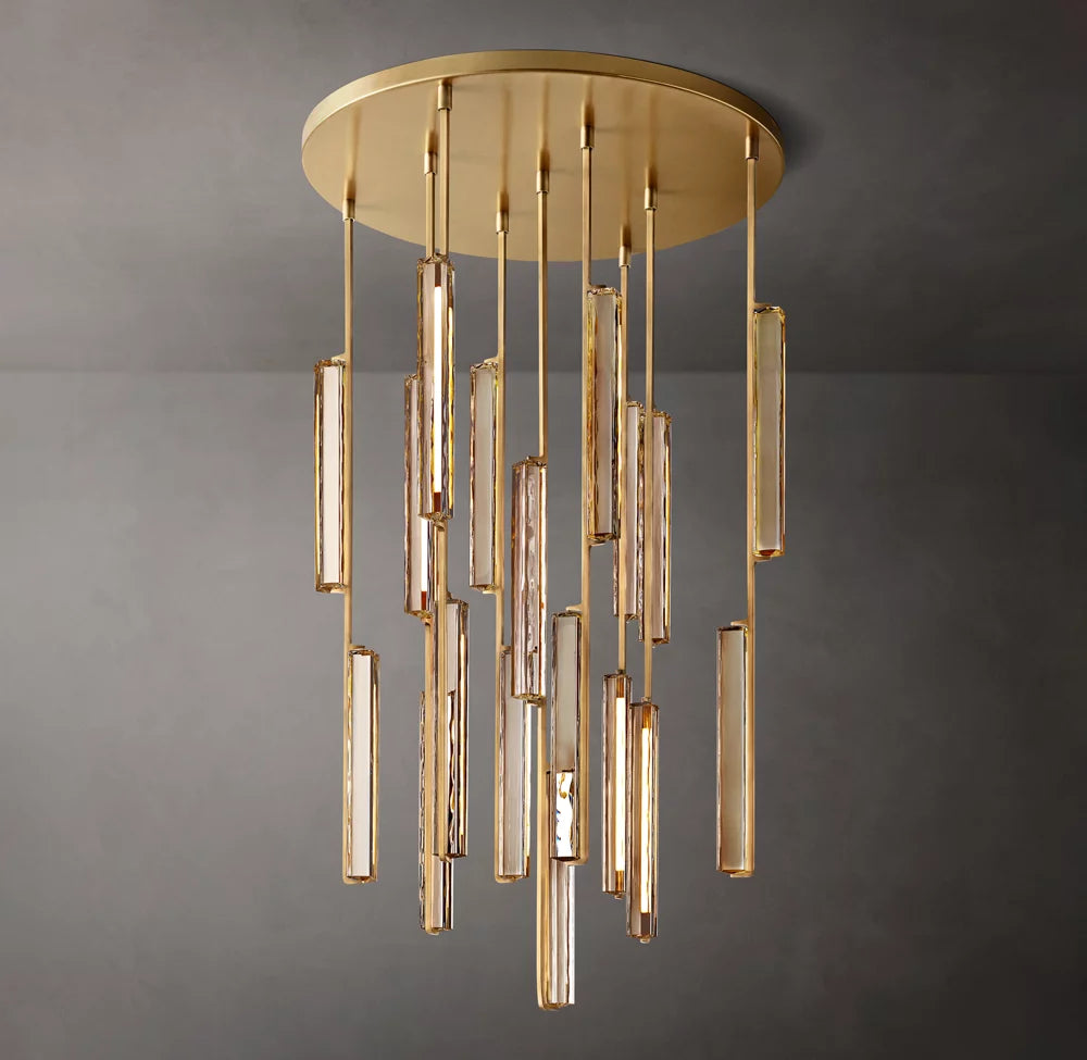 Audubon Crystal Round Chandelier 40"