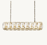Harlow Crystal Rectangular Chandelier 62"