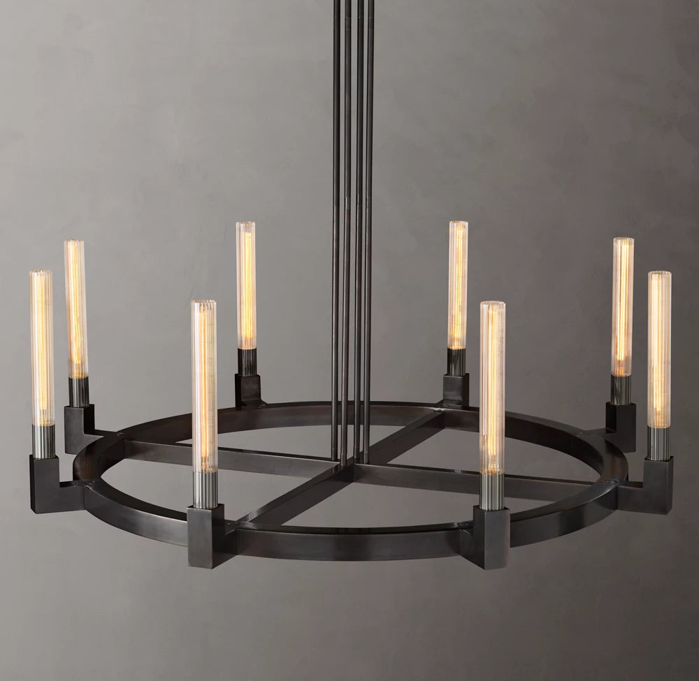 Cannele Round Chandelier 48"