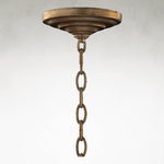 Marquis Crystal 6-Light 36-Inch Vintage Silver Leaf Chandelier Ceiling Light