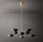 Graphic Chandelier 38"