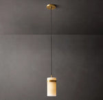 Ravelle Milk Glass Pendant 5"