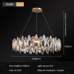 Lazzo Crystal Modern Chandelier