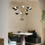 Kichler Lighting - 52561CPZBK - Arcus - 12 Light Chandelier-29 Inches Tall and 46.25 Inches Wide