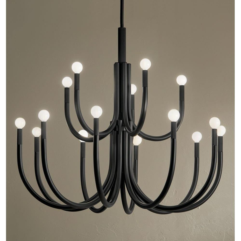 Kichler Lighting - 52552 - Odensa - 15 Light Chandelier-35.75 Inches Tall and 40.25 Inches Wide