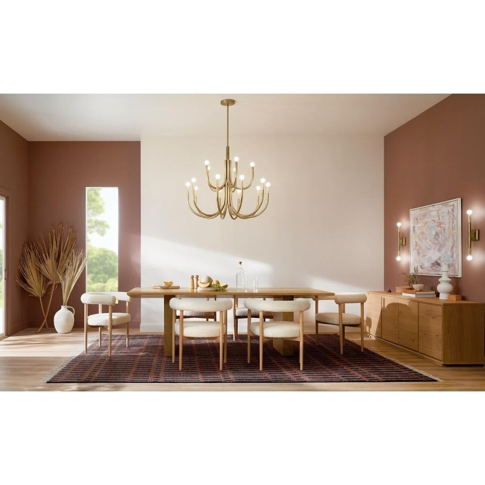 Kichler Lighting - 52552 - Odensa - 15 Light Chandelier-35.75 Inches Tall and 40.25 Inches Wide