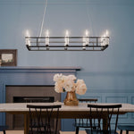Kichler Lighting - 52492BK - Rosalind - 12 Light Chandelier In Traditional Style-6.5 Inches Tall and 17 Inches Wide