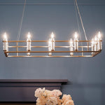 Bailey Street Home - 147-BEL-4964789 - Hitchings Leaze - 12 Light Chandelier In Traditional Style-6.5 Inches Tall and 17 Inches Wide