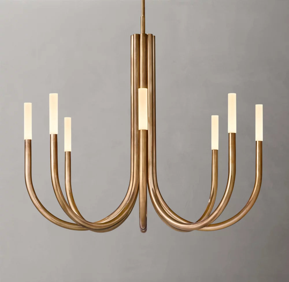 Rousseau Round Chandelier 38"