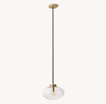 Cabrette Clear Glass Pendant