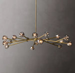 Boule De Cristal Smoke Glass Round Chandelier 72"