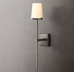Pauillac Fabric Shade Torch Sconce