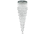Elegant Lighting Galaxy 16-Light Chrome Clear Crystal Pendant