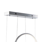 ET2 Union 46 3/4"W 5-Light Multi-Plated LED Island Pendant