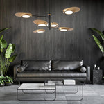 Modern Creative Adjustable Chandelier Light Metal Living Room Ceiling Lights